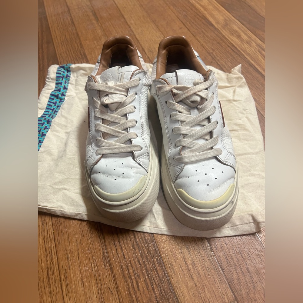 Tory Burch Tan Sneakers
